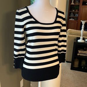 Cache striped sweater size S